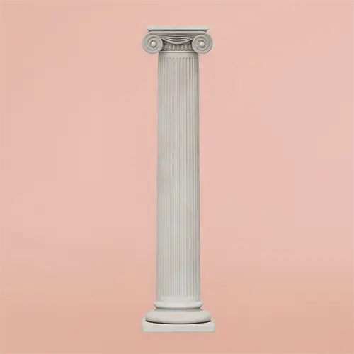 Ionic column — craft and structure